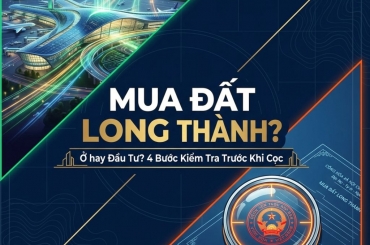 MUA ĐẤT LONG THÀNH PHÙ HỢP ĐỂ Ở HAY ĐẦU TƯ?