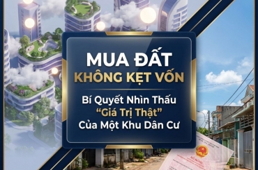 KHU DÂN CƯ ĐÁNG SỐNG CẦN CÓ GÌ ĐỂ MUA AN TOÀN, KHÔNG KẸT VỐN?