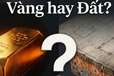 VÀNG HAY BẤT ĐỘNG SẢN: CÁCH GIỮ TÀI SẢN AN TOÀN KHI LÃI SUẤT BIẾN ĐỘNG